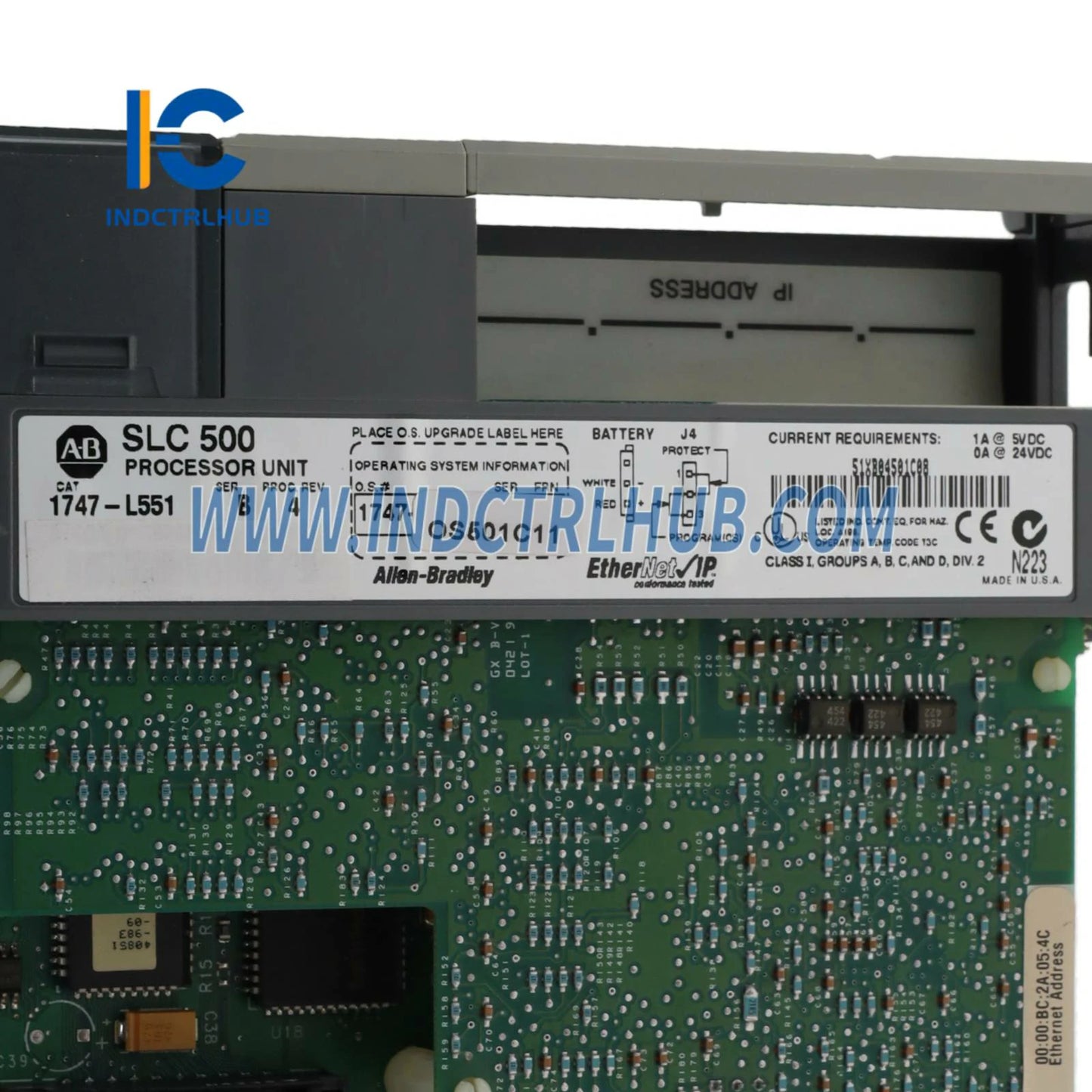 ALLEN BRADLEY 1747-L551/B Procesor za SLC 500 modularni kontroler