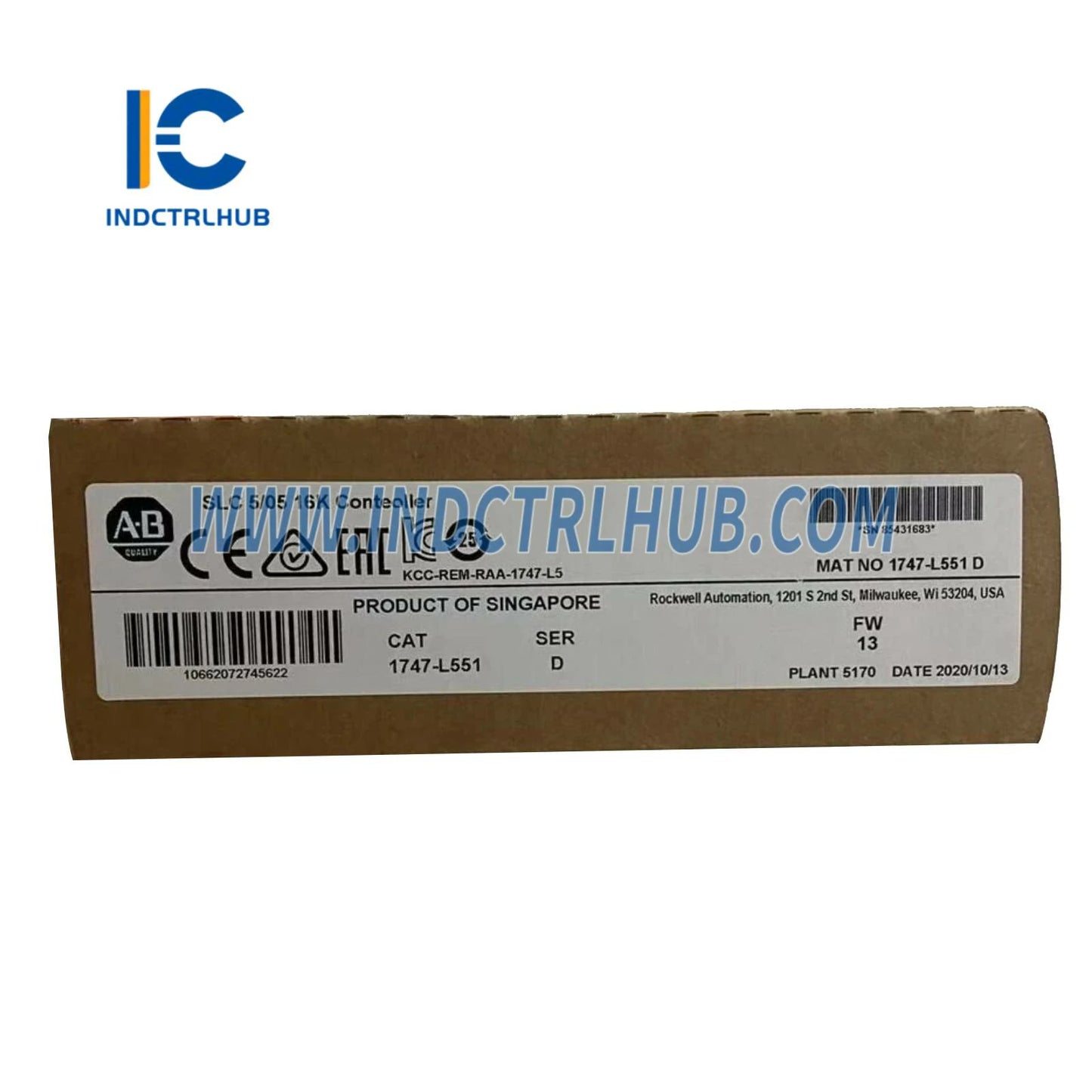 ALLEN BRADLEY 1747-L551/D Procesor pre modulárny ovládač SLC 500