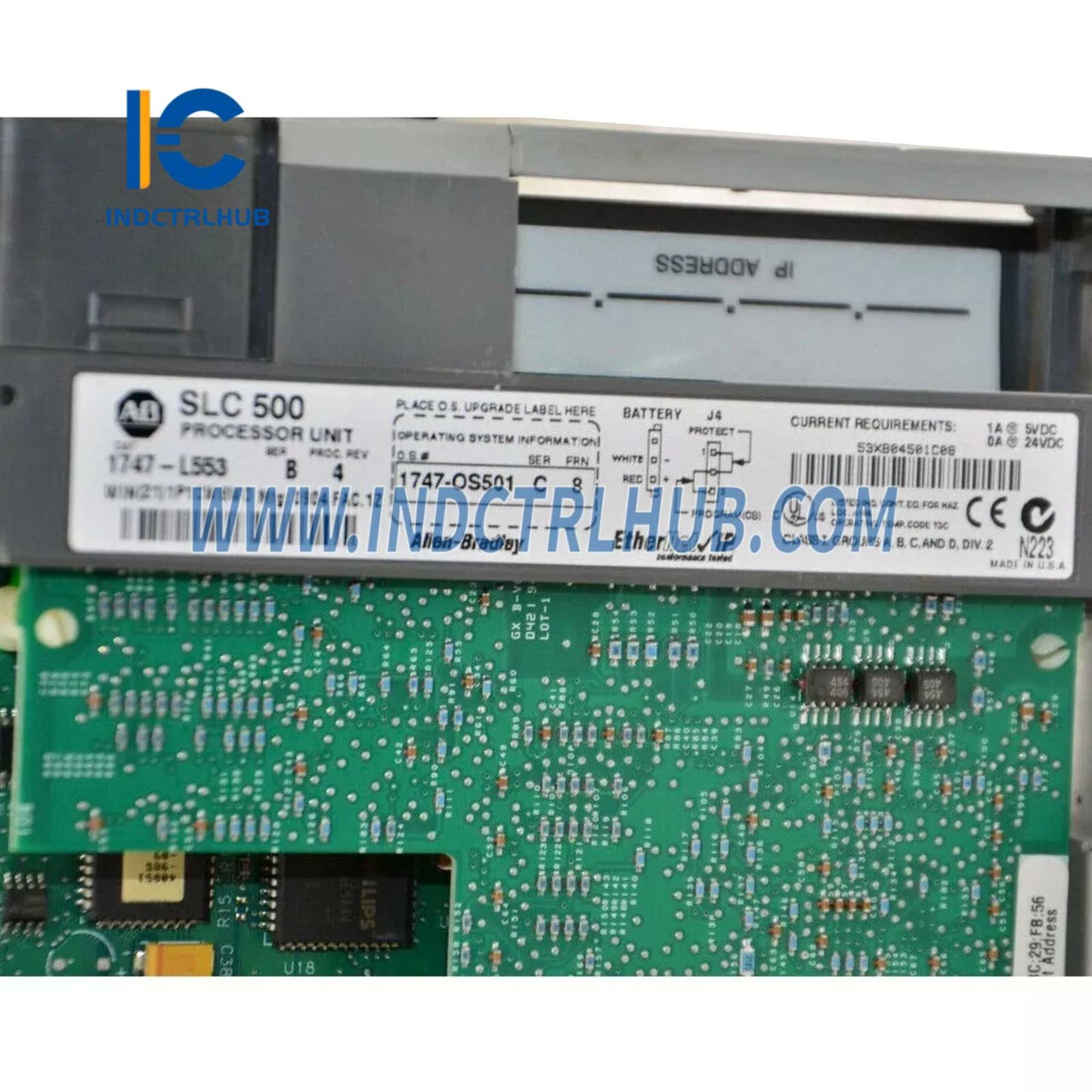 ALLEN BRADLEY 1747-L553/B Procesor pre modulárny ovládač SLC 500