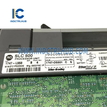 ALLEN BRADLEY 1747-L553/B Procesor pre modulárny ovládač SLC 500