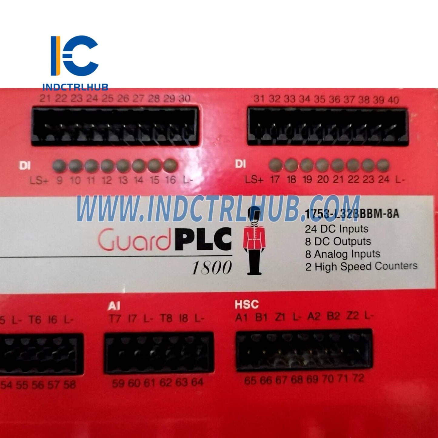 ALLEN BRADLEY 1753-L28BBBM Controlador GuardPLC 1800