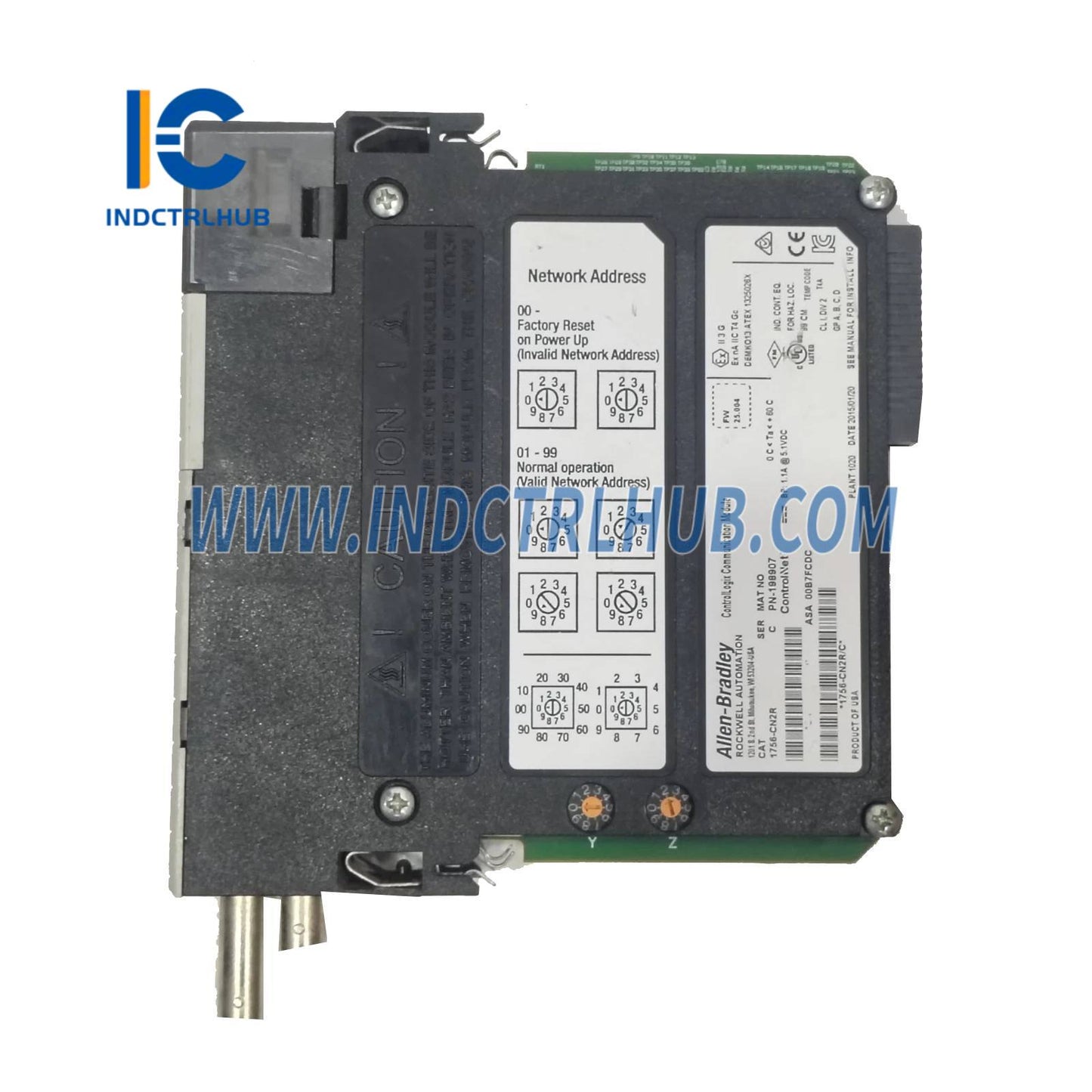ALLEN BRADLEY 1756-CN2R/C Módulo de Comunicación Redundante ControlNet ControlLogix