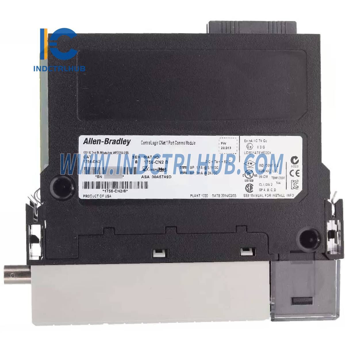 Modul ControlNet Allen-Bradley 1756-CN2/B