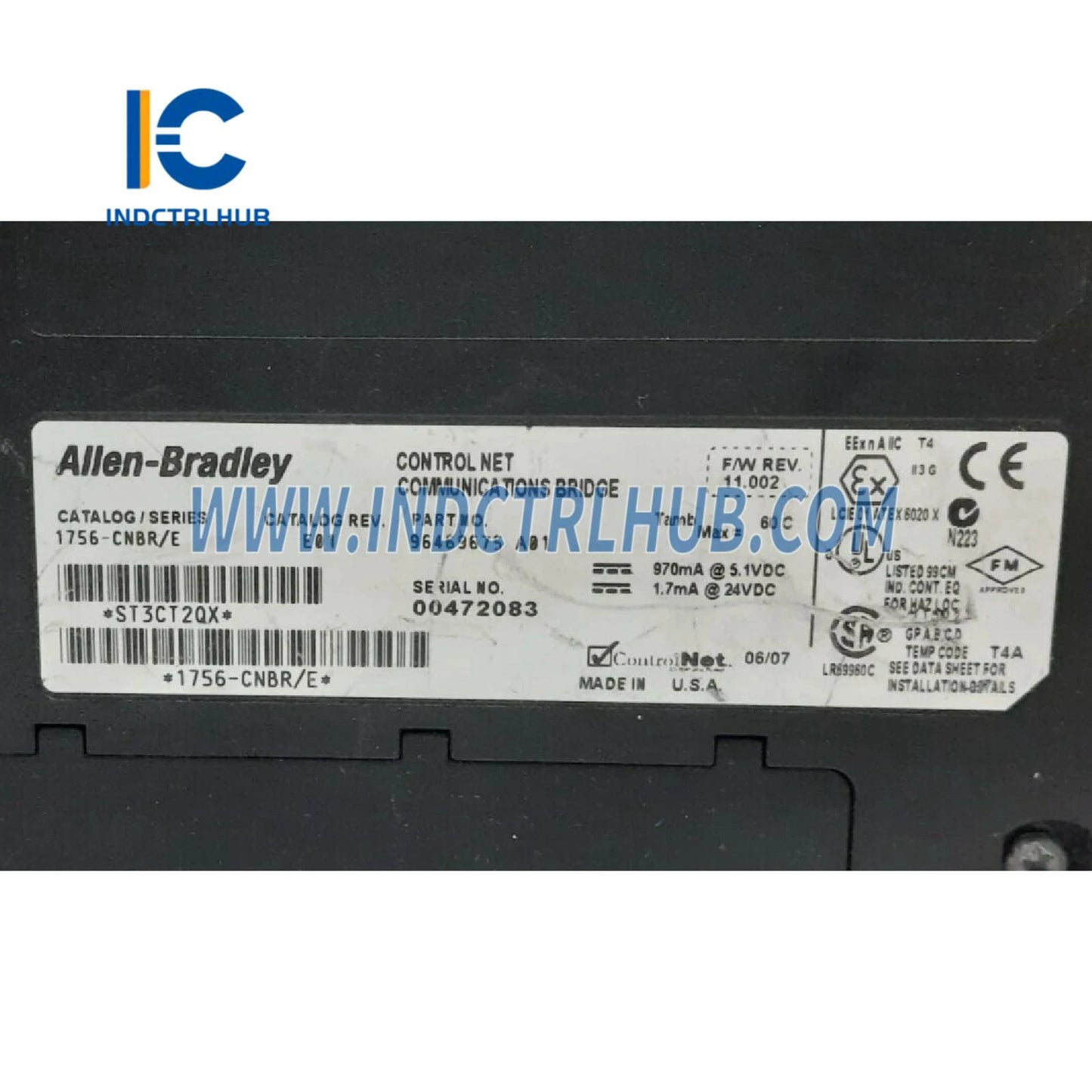 ALLEN BRADLEY 1756-CNBR/E Mô-đun Cầu Dự phòng ControlNet ControlLogix