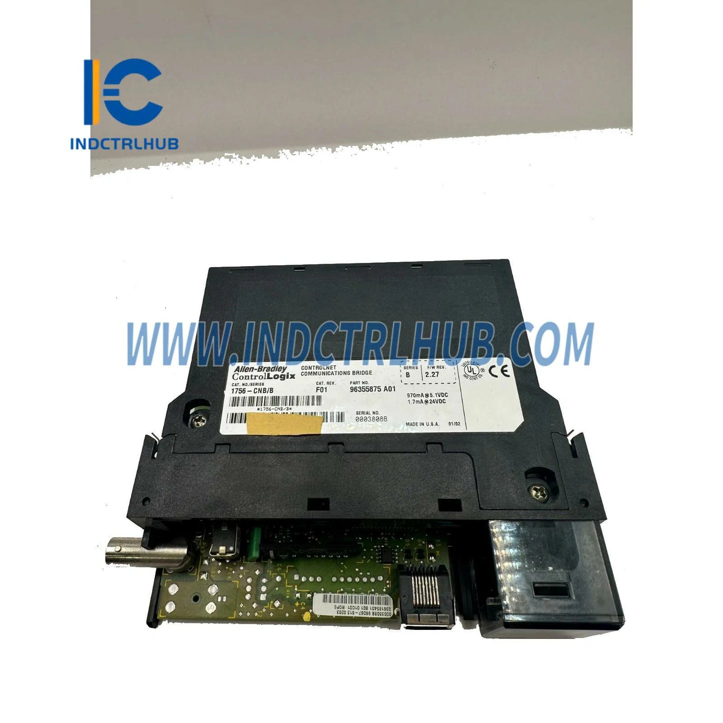 آلن برادلی 1756-CNB/B ماژول پل کنترل‌نت کنترل‌لوژیکس