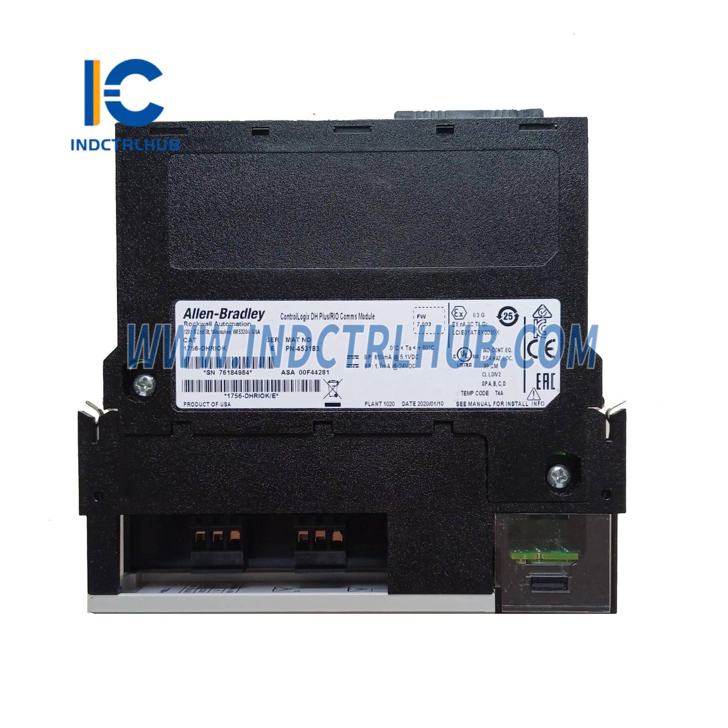 ALLEN BRADLEY 1756-DHRIOK Módulo de Interfaz de Comunicación I/O