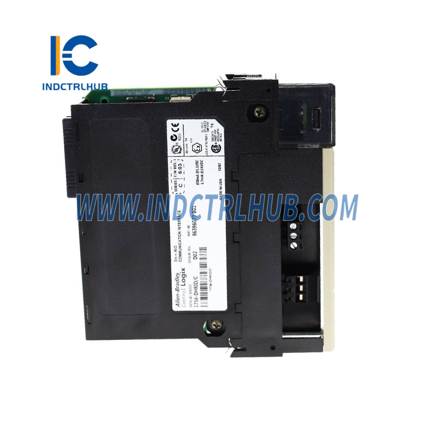 ALLEN BRADLEY 1756-DHRIO Módulo de Interface de Comunicação I/O