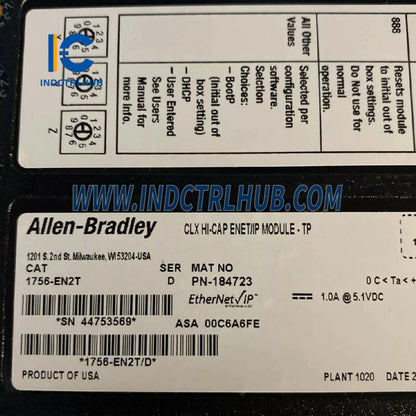 Allen-Bradley 1756-EN2T/D EtherNet/IP Modules