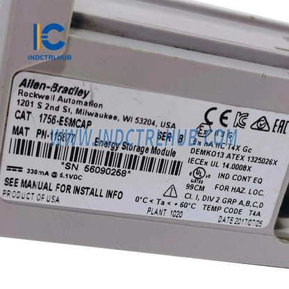 ALLEN BRADLEY 1756-ESMCAP Mô-đun Lưu trữ Năng lượng ControlLogix