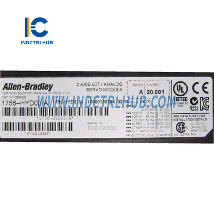 ALLEN BRADLEY 1756-HYD02 2-Channel LDT