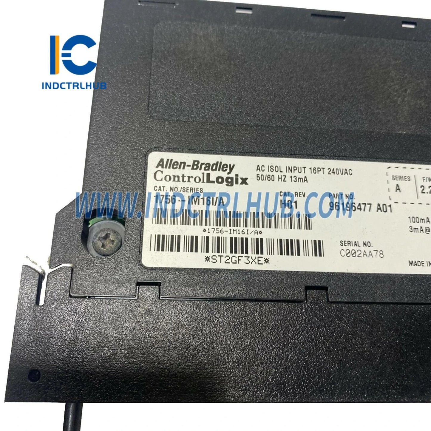ALLEN BRADLEY 1756-IM16I/A Módulo de Entrada Digital de CA ControlLogix