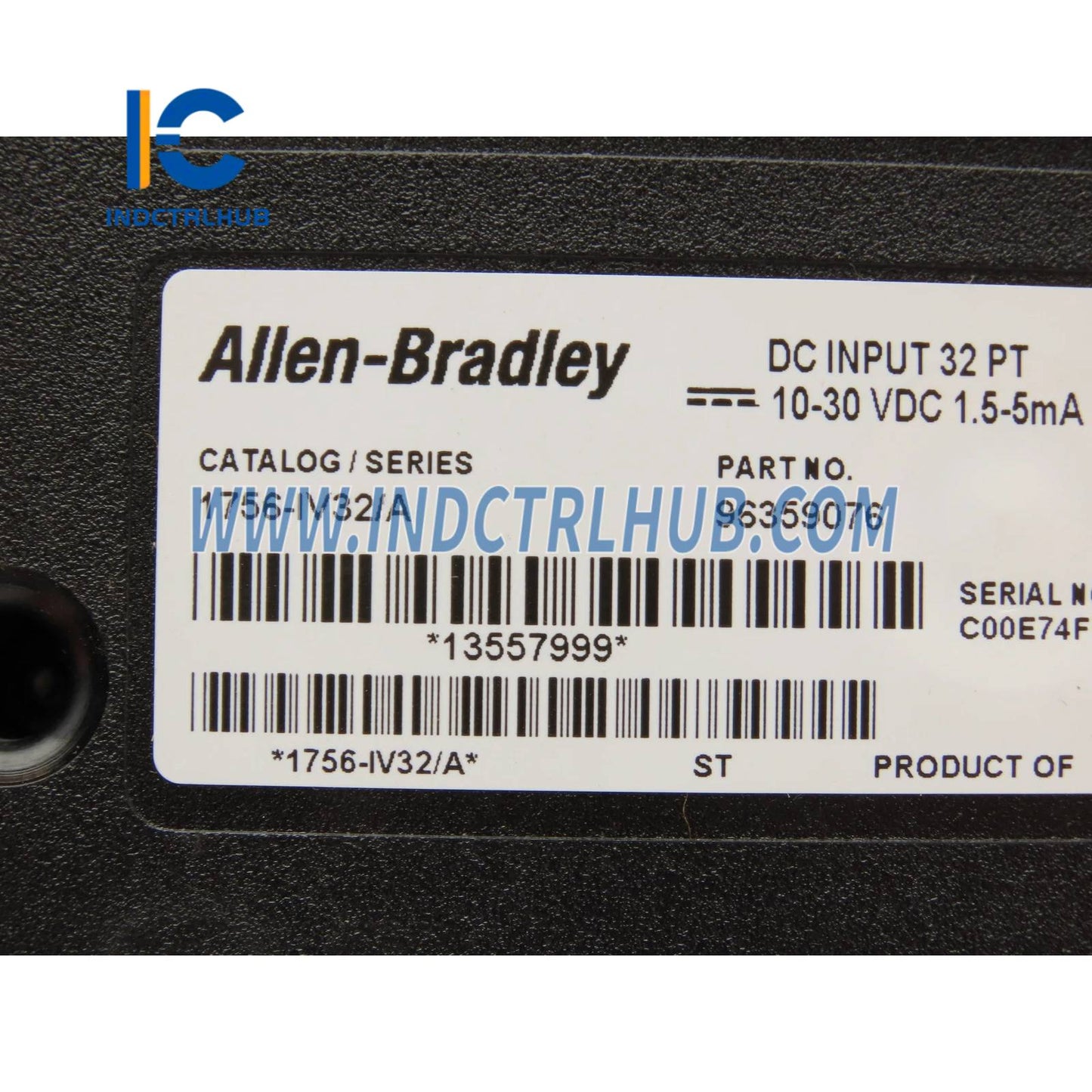 ALLEN BRADLEY 1756-IV32/A ControlLogix DC цифровой входной модуль