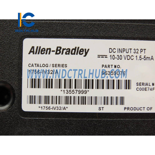 ALLEN BRADLEY 1756-IV32/A ControlLogix DC цифровой входной модуль