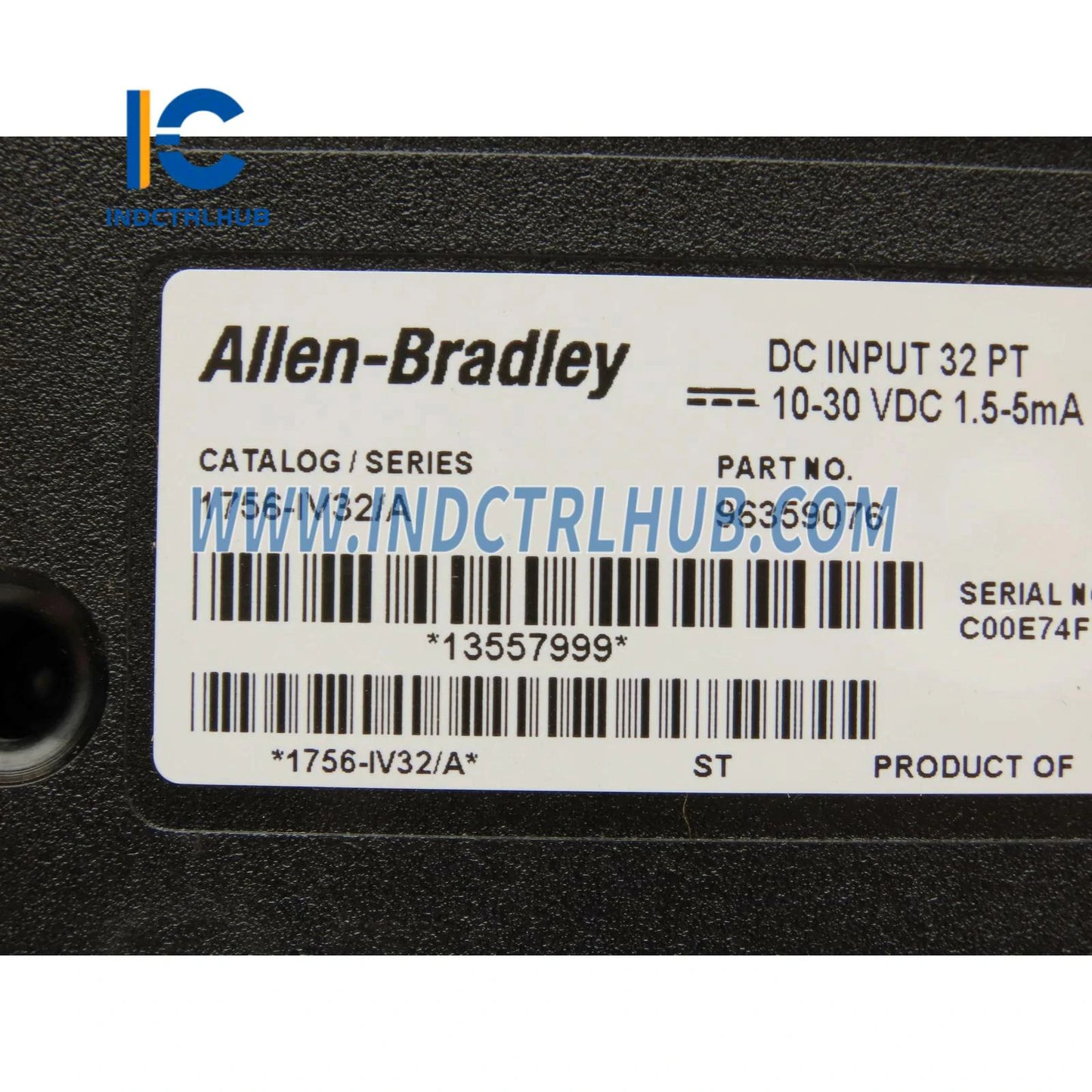 ALLEN BRADLEY 1756-IV32/A ControlLogix Gelykstroom Digitale Invoer Module