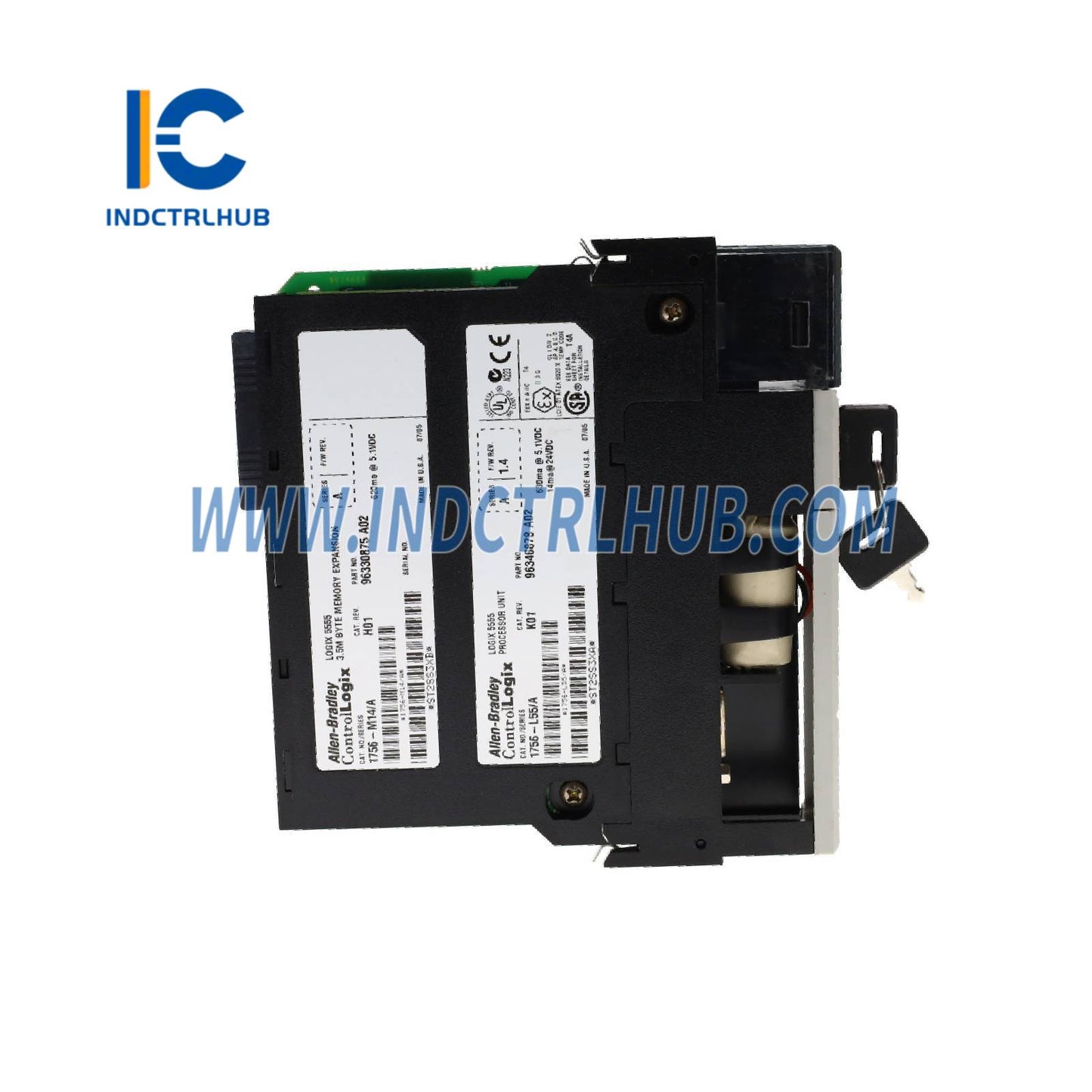 Controlador ControlLogix ALLEN BRADLEY 1756-L55M14 com Expansão de Memória