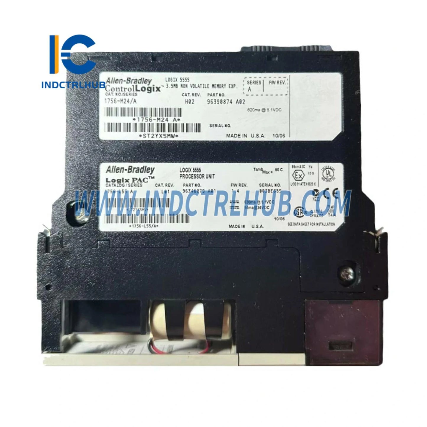 ALLEN BRADLEY 1756-L55M24 LOGIX5555 ПРОЦЕССОРЫ / 3.5MBYTE NV ЖАДЫ