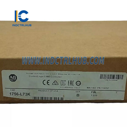 ALLEN BRADLEY 1756-L73K ControlLogix 5570 Seriyali Boshqaruvchi