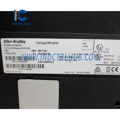 ALLEN BRADLEY 1756-L73K کنترلر سری ControlLogix 5570