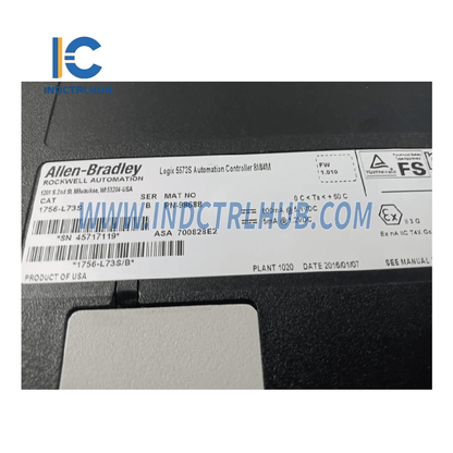 Allen-Bradley 1756-L73S GuardLogix 5570 Controllers