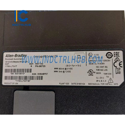 ALLEN BRADLEY 1756-L73XT/B ControlLogix-XT 5570 Series Controller
