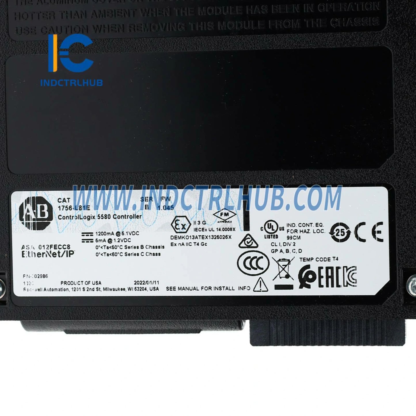 Allen-Bradley 1756-L81E ControlLogix 5580 контролери