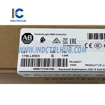 ALLEN BRADLEY 1756-L85EK ControlLogix 5580 Controller