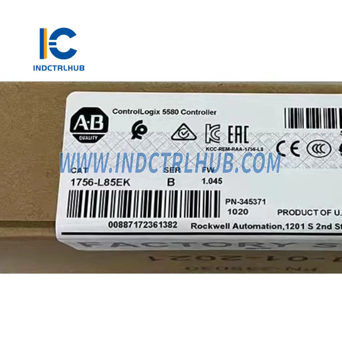 ALLEN BRADLEY 1756-L85EK ControlLogix 5580 Nazorat qiluvchi qurilma