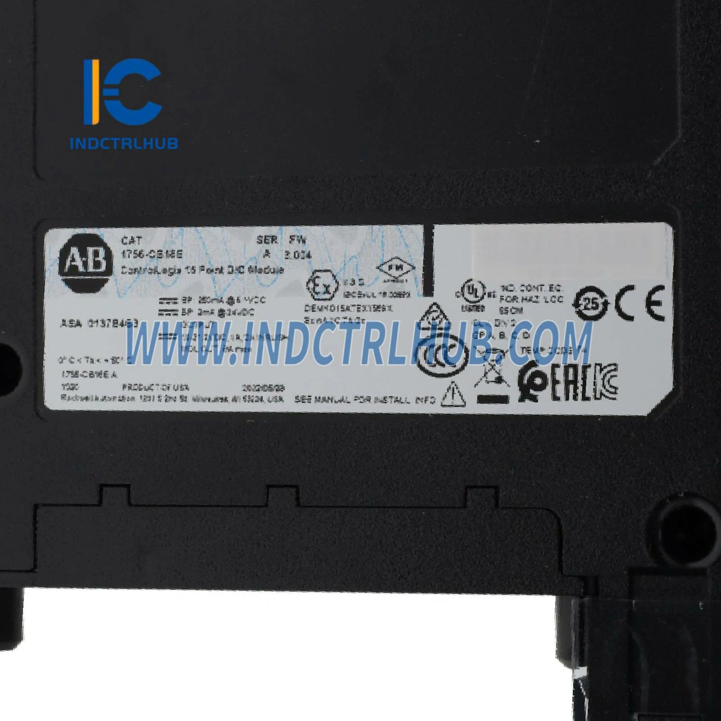 Mô-đun I/O Kỹ thuật số DC ALLEN BRADLEY 1756-OB16E