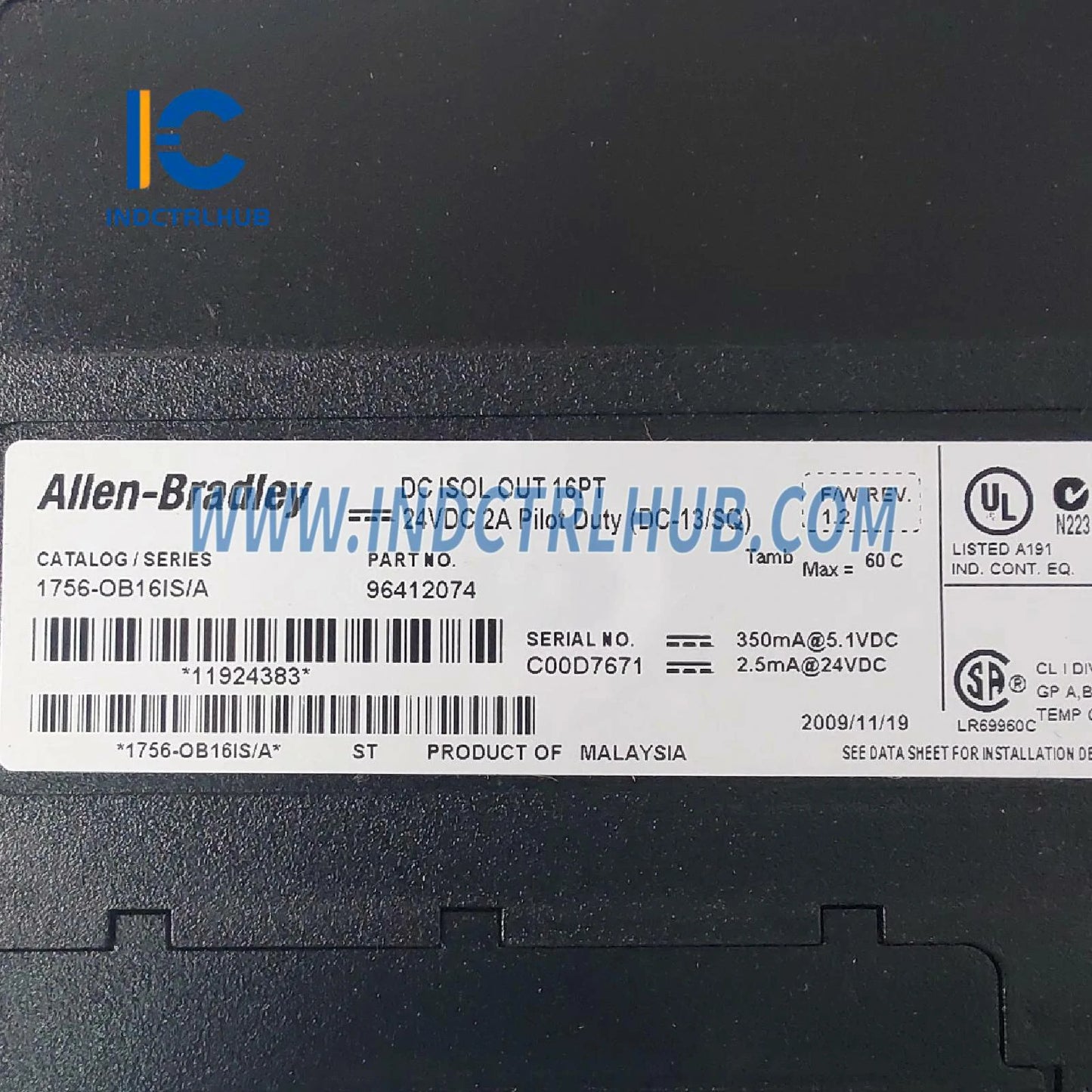 ALLEN BRADLEY 1756-OB16IS/A ControlLogix Raqamli DC Chiqish Moduli