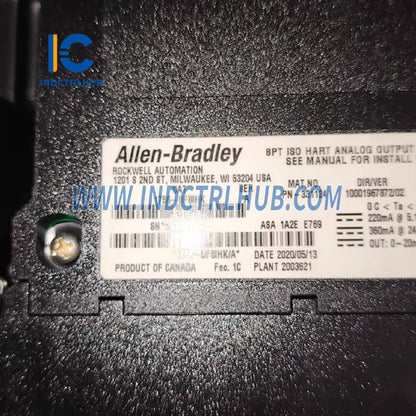 ALLEN BRADLEY 1756-OF8IH ControlLogix Analog Çıkış Modülü