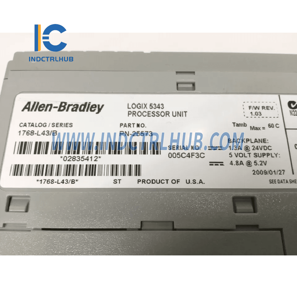 Allen-Bradley 1768-L43/B CompactLogix Series Industrial Controller