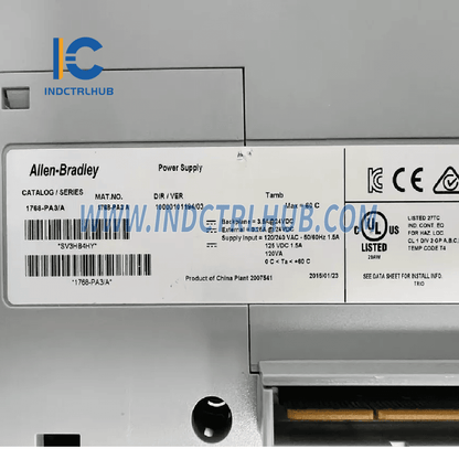 Fuente de alimentación AC/DC In Allen-Bradley 1768-PA3 CompactLogix L4x