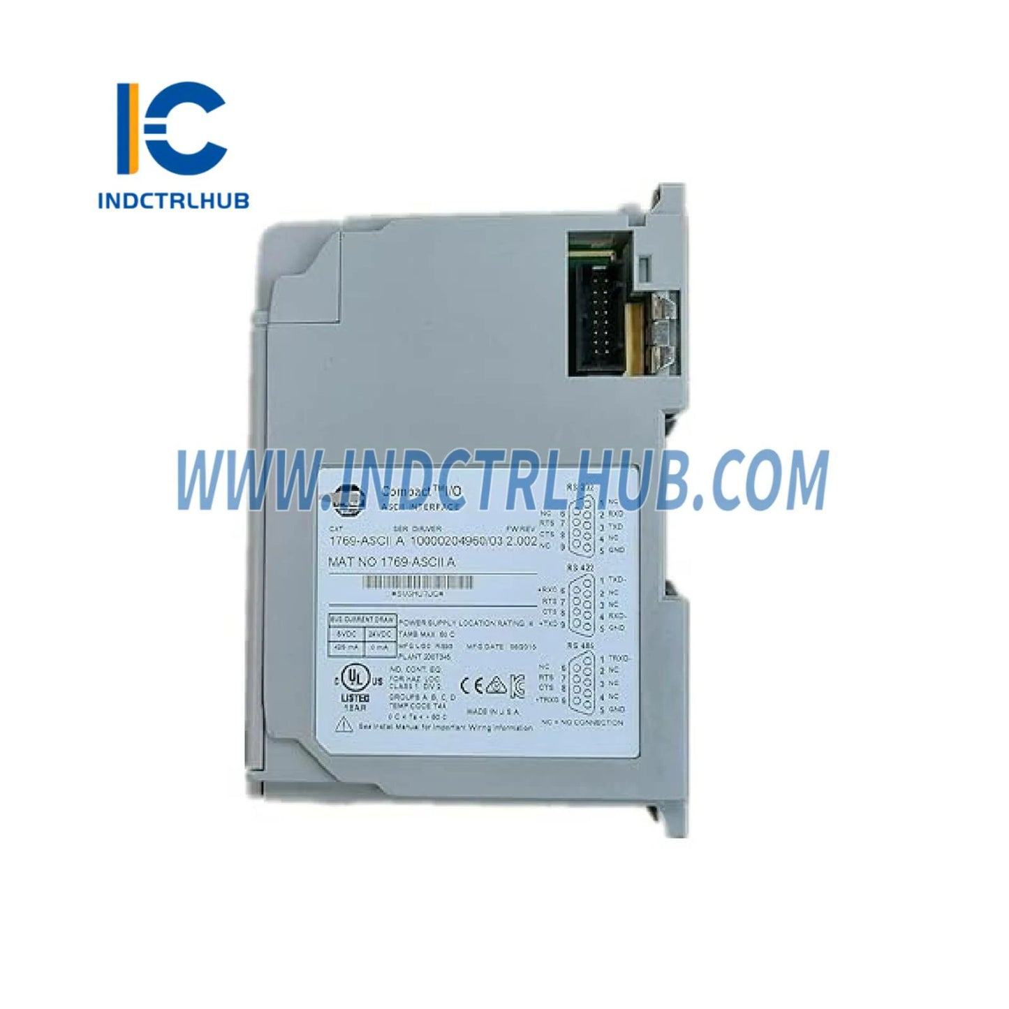 وحدة واجهة ASCII CompactLogix 1769-ASCII من Allen-Bradley