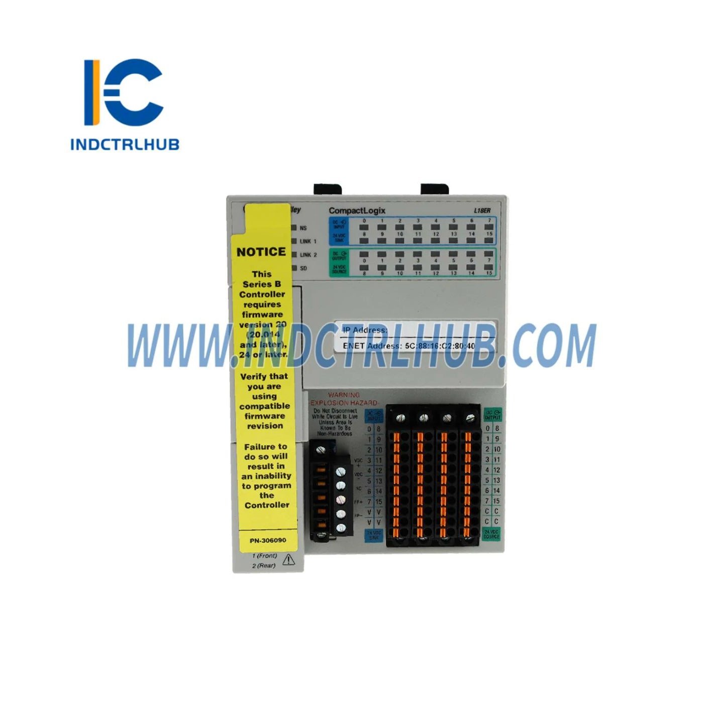 ألين-برادلي 1769-L18ER-BB1B CompactLogix L18 512KB Ctlr