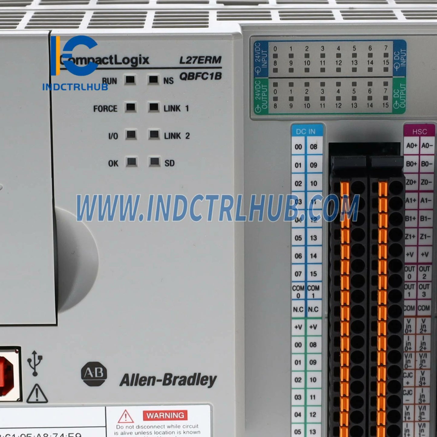 ALLEN BRADLEY 1769-L27ERM CompactLogix upravljač