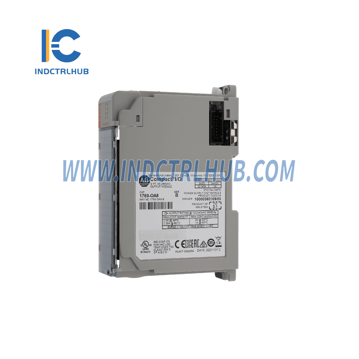 Allen-Bradley 1769-OA8 CompactLogix 8 Pt 240VAC D/O Module