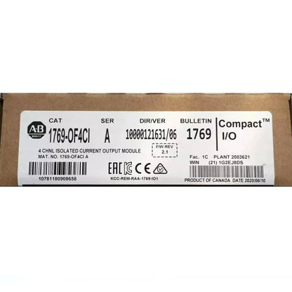 ALLEN BRADLEY 1769-OF4K Analog I/O Modules