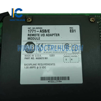 ALLEN BRADLEY 1771-ASB PLC-5 Универсален модул адаптер за дистанционен вход/изход