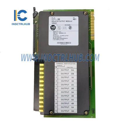 Allen-Bradley PLC5 1771-OD Series C Isolated Ac Output Module