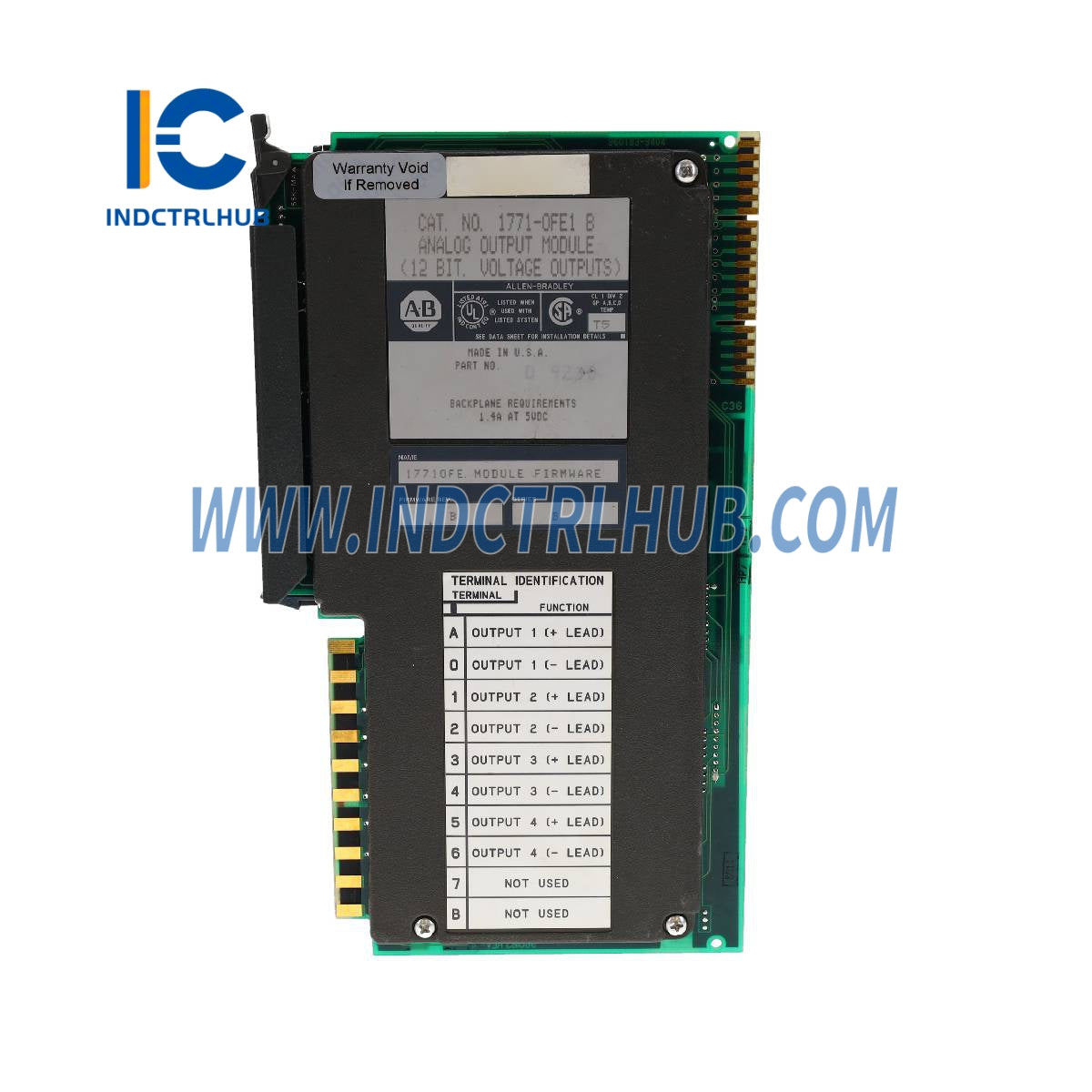 Módulo de Salida Analógica ALLEN BRADLEY 1771-OFE1