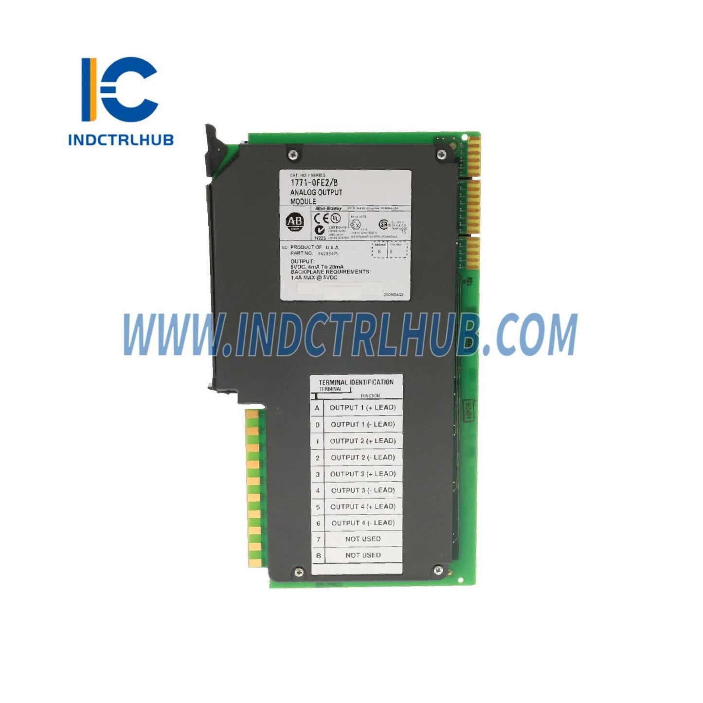 ALLEN BRADLEY 1771-OFE2 Analoog Uitset Module