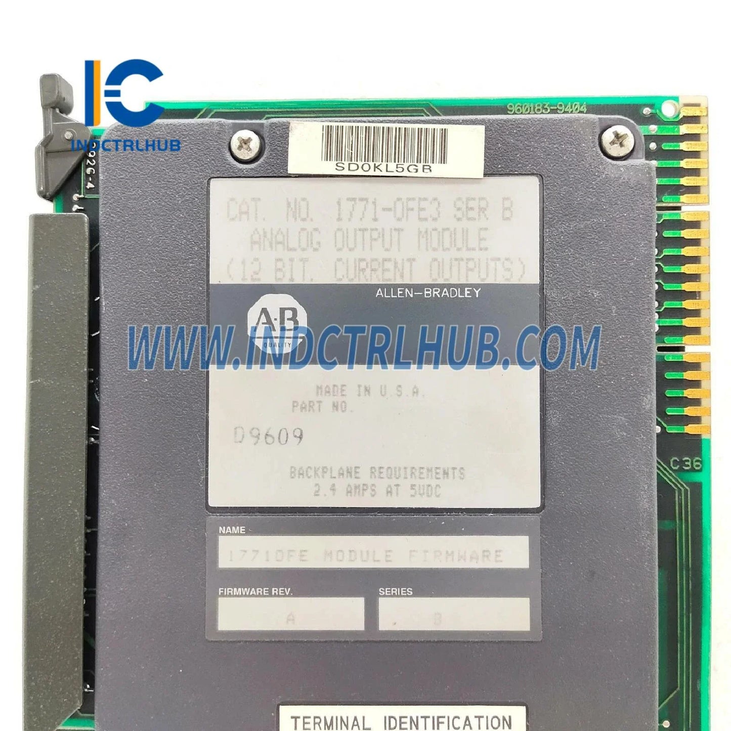 Allen-Bradley 1771-OFE3 | PLC-5 4-Kanal Analogausgangsmodul