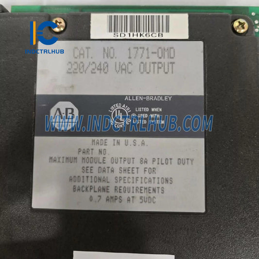 Module de sortie AC Allen-Bradley PLC5 1771-OMD Série B
