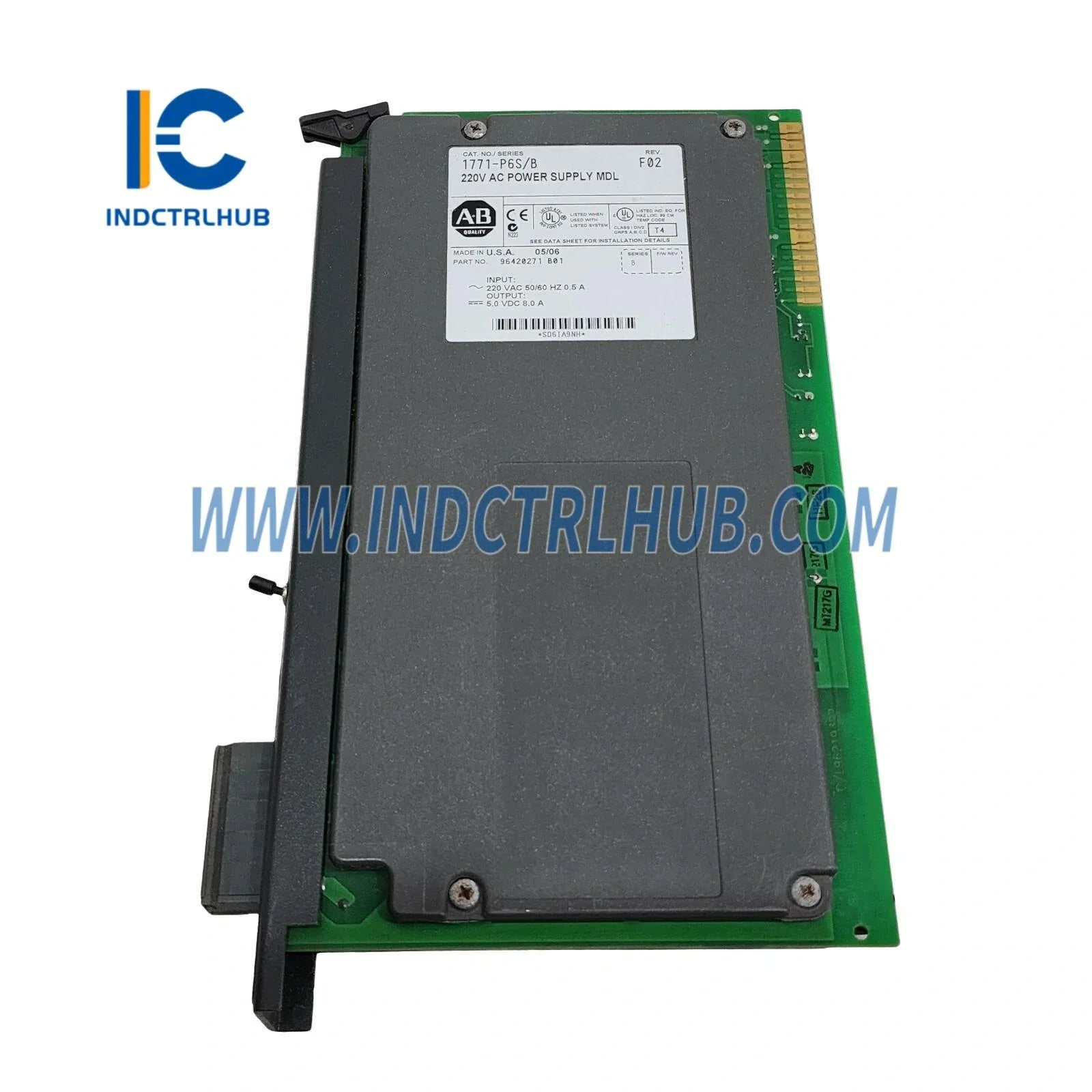 Technical Datasheet and Specifications for 1771-P6S Allen-Bradley Module