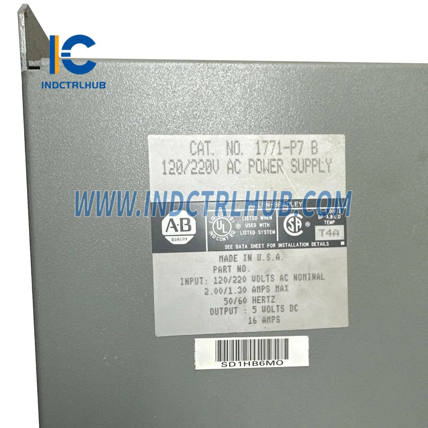 אלן ברדלי 1771-P7B ספק כוח AC (120/220V) 16A