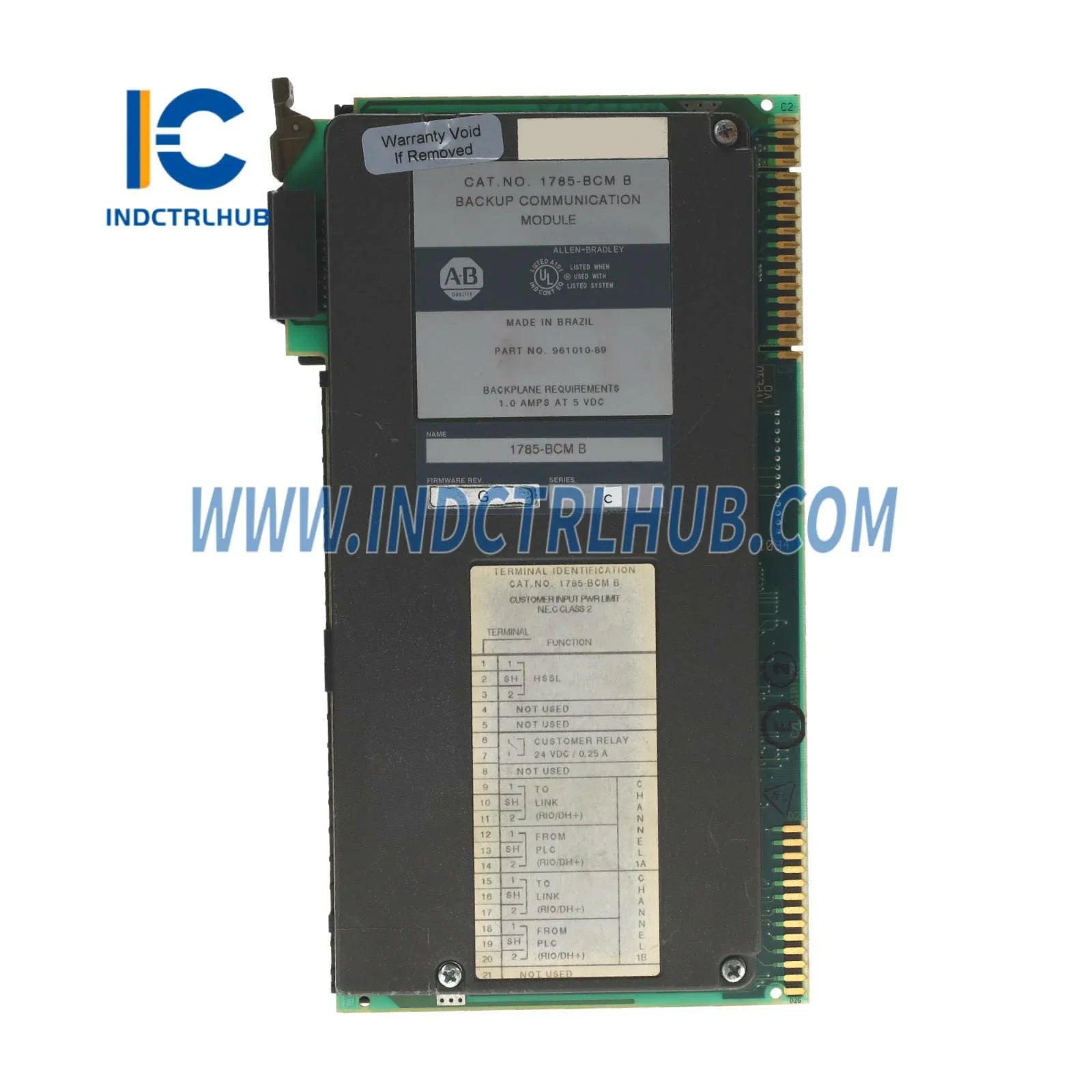 Allen-Bradley 1785BCM Backup Communication Module PLC-5 System New Original Ready to ship