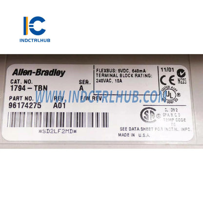 ALLEN BRADLEY 1794-TBN Flex Terminal Base