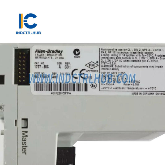 Isolator Bus FLEX Ex Allen-Bradley 1797-BIC dan Konektor Flexbus