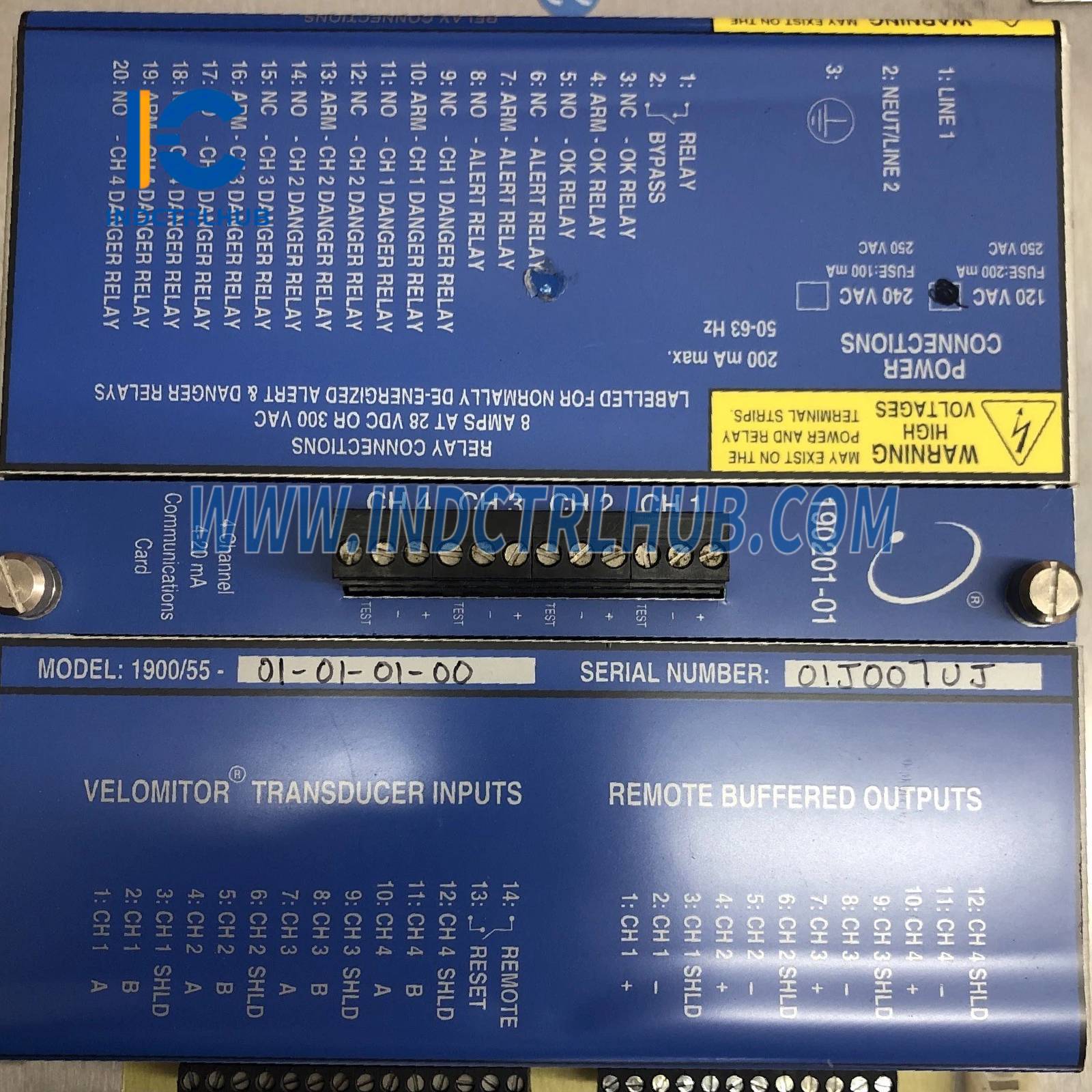 Bently Nevada 1900/55-01-01-01-00