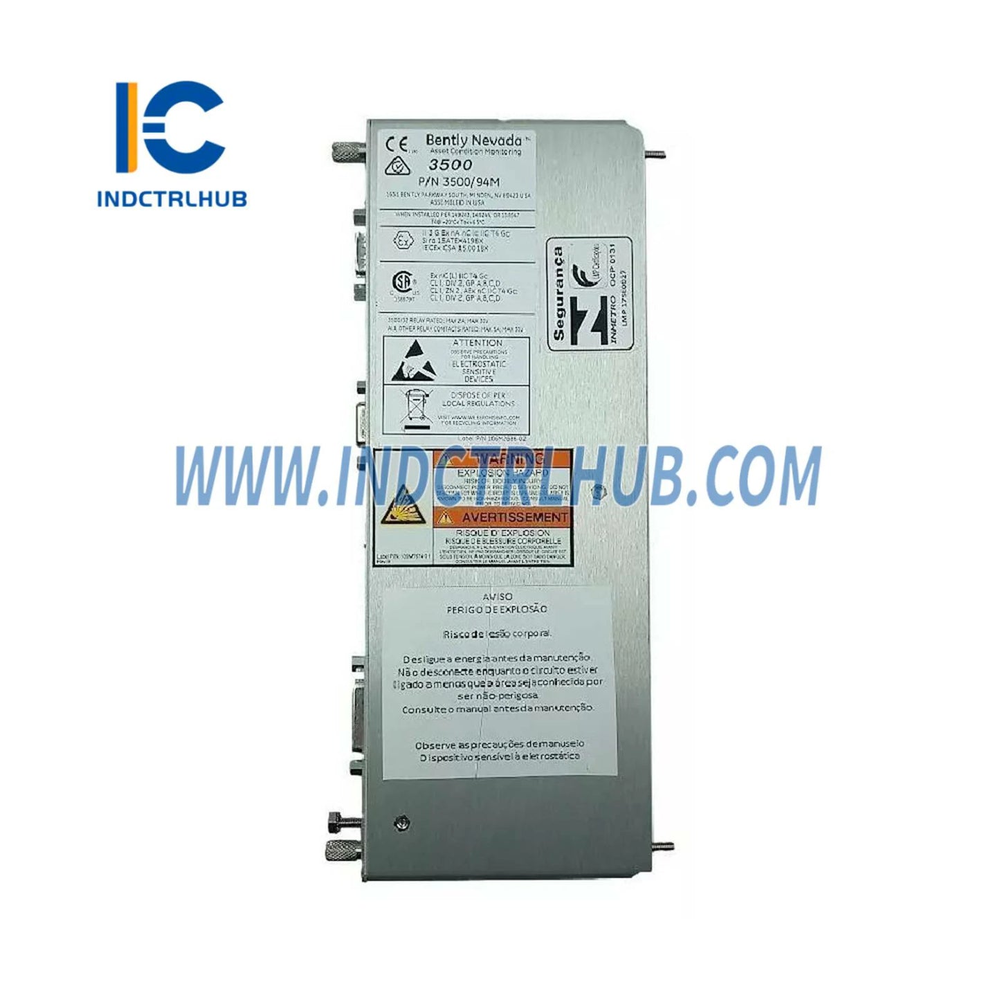 Bently Nevada 3500/94M 190214-01 Normál Bemeneti/Kimeneti modul